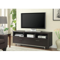 Coaster Furniture 701973 2-drawer Rectangular TV Console Cappuccino